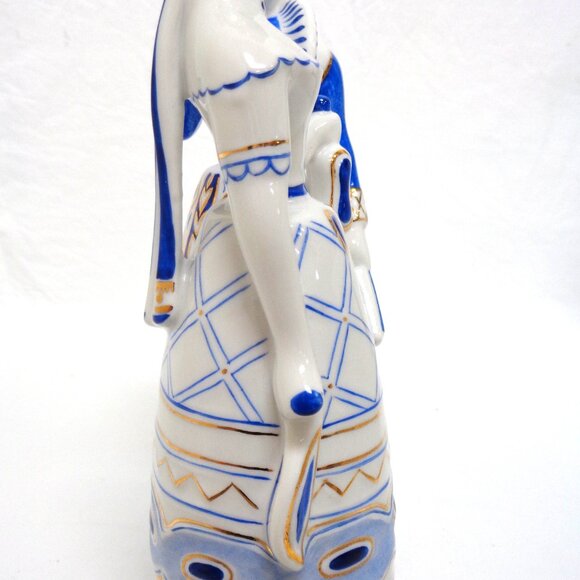 Hollóháza Porzellan Hungary Porcelain Hunting Couple Figure Hollohaza - Picture 7 of 8